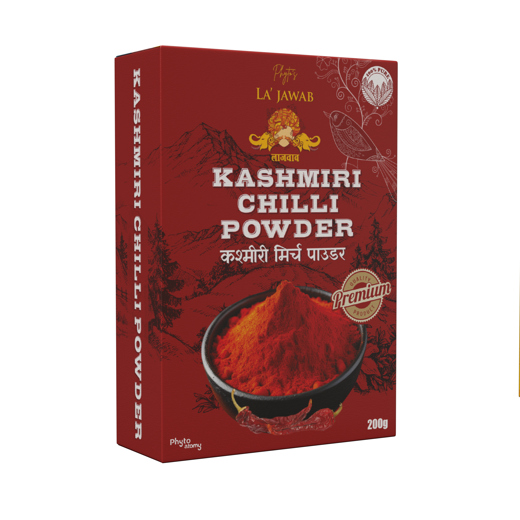 Lajwab Kashmiri Chilli Powder 200g (F&00246) 